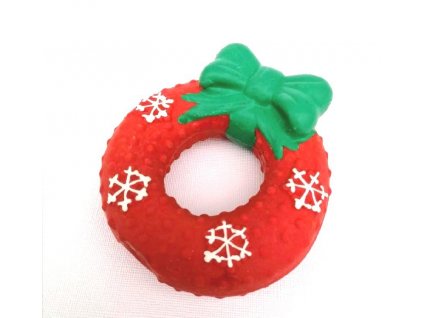 Vianočný veniec - pískacia hračka
