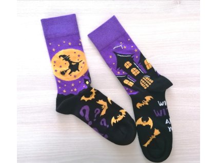 Halloweenské ponožky Crazy Socks