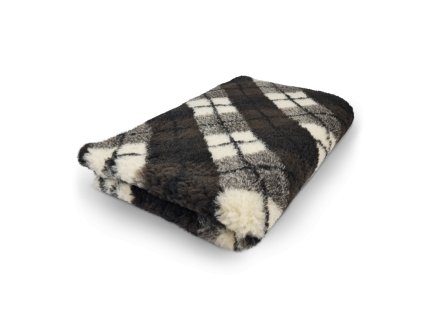 DRYBED Premium - Tartan hnědo-černý
