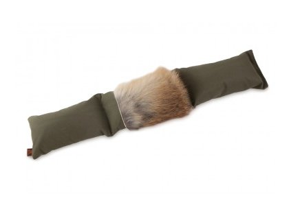 firedog 3 part dummy khaki with fox fur 33754