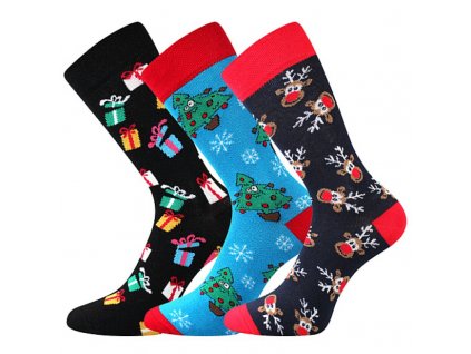 Vianočné vysoké ponožky veľ. 39-42