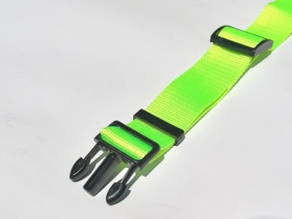Obojek reflexně zelený 4cm