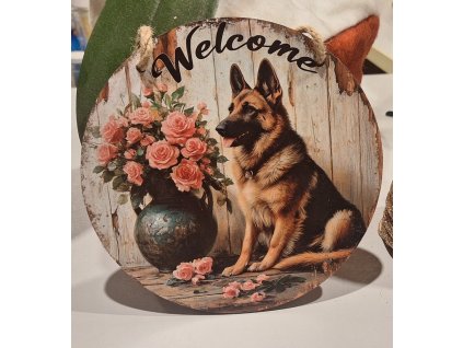 Bytová dekorácia - Nemecký ovčiak