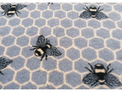 Drybed Extra Premium šedý - včelky