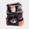 Dvoukomorový batoh pro psy a kočky - Two Tier Pet Backpack