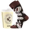 Pánske ponožky Kaffee v darčekovom balení