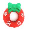 Vánoční věneček - pískací hračka