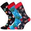 Vánoční vysoké ponožky vel. 39-42