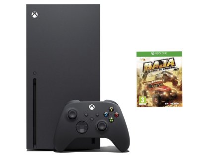 Microsoft Xbox Series X 1TB + Hra (nové)  Verze s mechanikou