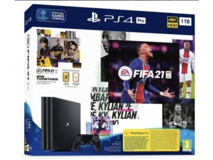 PlayStation 4 Pro 1TB + FIFA 21  Použité zboží
