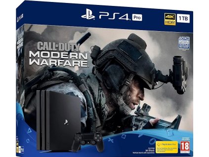 Sony PlayStation 4 Pro 1 TB + Call of Duty Modern Warfate  Použité zboží