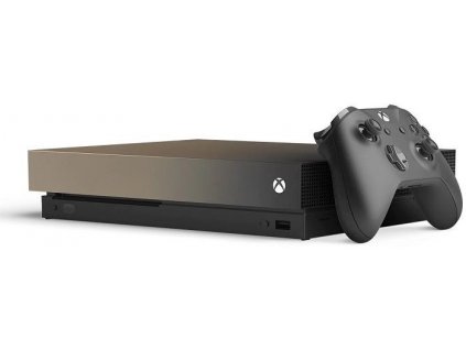 Microsoft Xbox One X 1TB - Gold Rush Edition