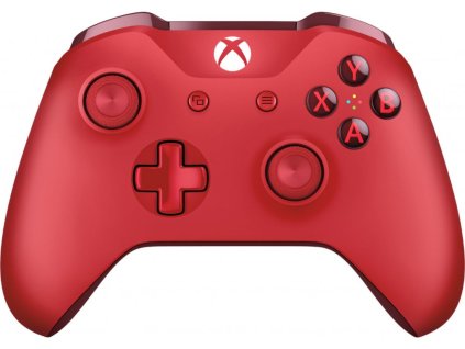 42672 microsoft xbox one s wireless controller red