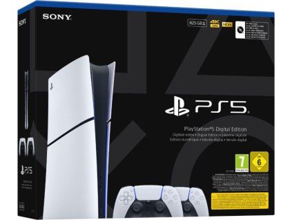 playstation 5 slim digital edition 825gb 2x dualsense wireless controller