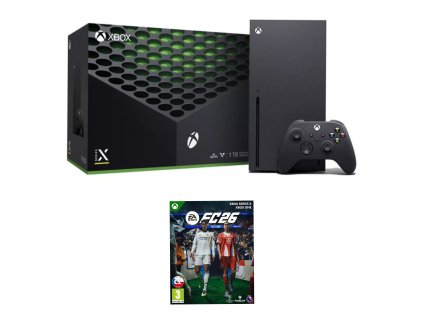 Microsoft Xbox Series X 1TB + FC 26 (nové)  Obsahuje  Hru FC 26