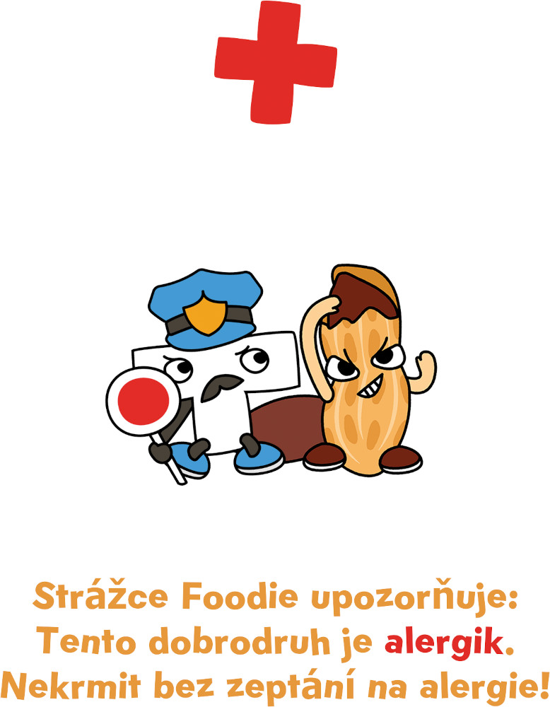 Náramek Alergie na arašidy