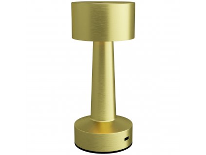 HOMCOM Stolní lampa Dobíjecí stolní lampa s LED diodami, noční lampička s dotykovým spínačem, stolní lampa