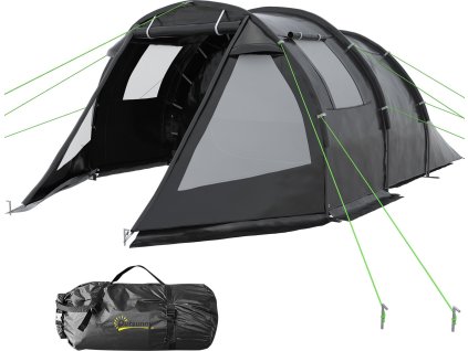 31012 1 tunelovy stan pro 4 osoby cerny