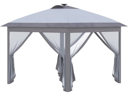 31666 zahradni altan 3 3x3 3 m sedy