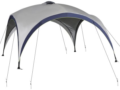 31708 zahradni party stan 4 x 4 x 2 5 m kremove bily modry