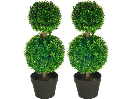 32092 9 umele zimostrazy 60 cm 2 ks zelene