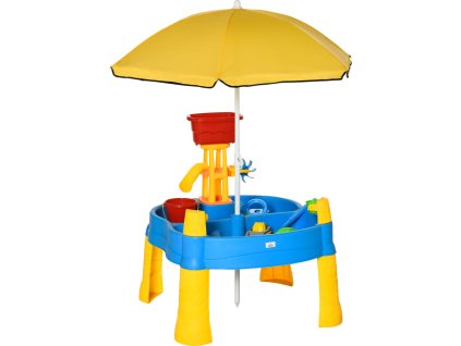 32116 9 detsky hraci stul se slunecnikem 72 5 x 78 x 81 5 cm
