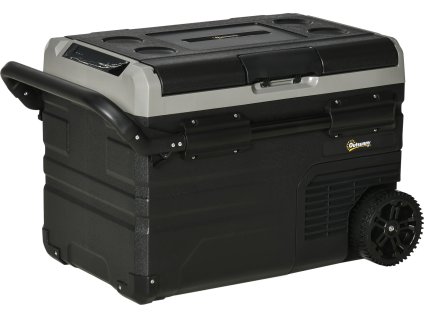 32404 9 chladici box do auta 40l sedo cerny