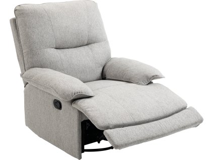 32995 9 relaxacni tv kreslo 89x98x101cm svetle sede