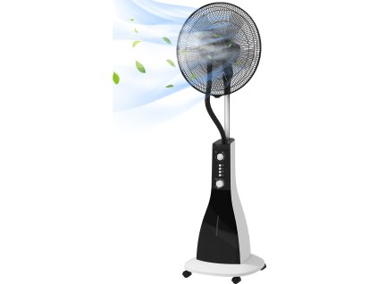 33403 9 vodni ventilator 90w 3 rezimy 120 cm cerny