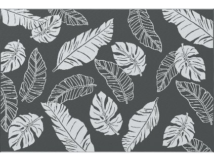 34567 1 venkovni oboustranny koberec 182x274cm sedy bily