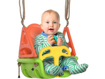 35869 9 detska houpacka 48x34x180 cm zelena