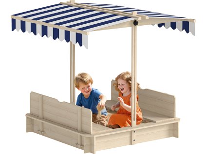 36013 piskoviste se striskou 106x106x121 cm prirodni