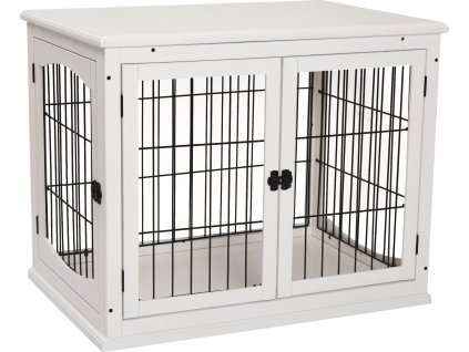 Klec pro psy 81x58,5x66 cm | bílá