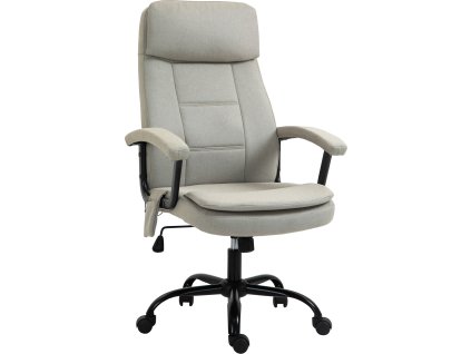 Ergonomické herní křeslo 63x70x112-121 cm | béžové