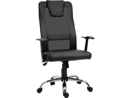 Ergonomická židle 66x73x108-118 cm | černá