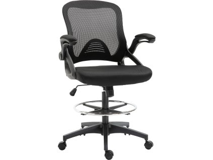 Ergonomická kancelářská židle 64 x 60 x 106-126 cm | černá