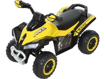 Dětská elektrická čtyřkolka 67,5 x 38 x 44 cm | žlutá