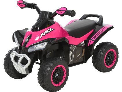 Dětská elektrická čtyřkolka 67,5 x 38 x 44 cm | růžová