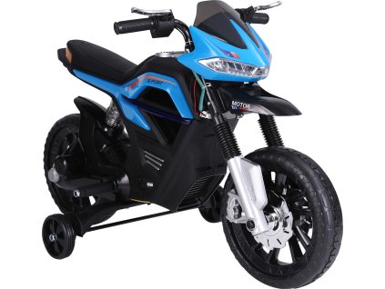 Dětská elektrická motorka 105 x 52,3 x 62,3 cm | modro-černá