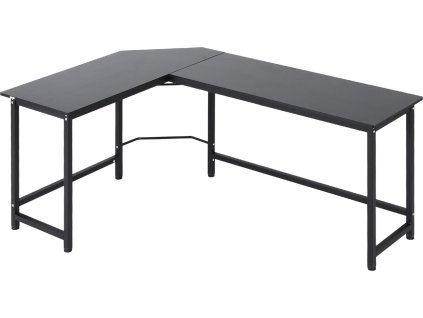 Rohový počítačový stůl Ferdinand 168 x 120 x 75 cm | černý