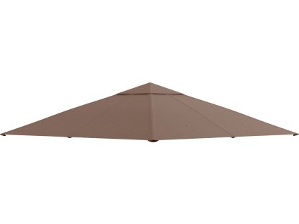 Náhradní polyesterová střecha na altán 180 g /m² 3x3 m | hnědá