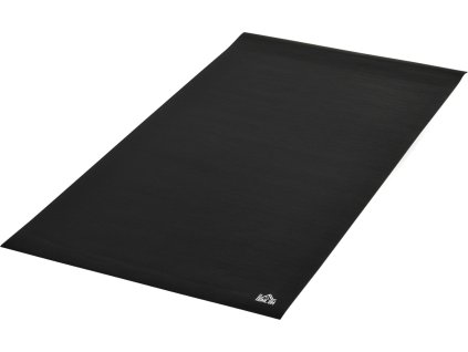 Podložka na podlahu pro fitness zařízení 180x90x0,6cm | černá