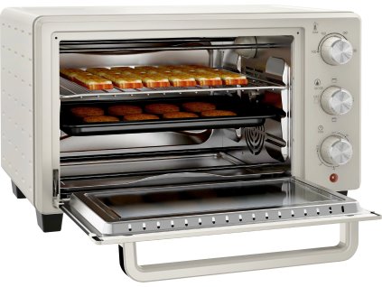 Mini trouba 21 litrů | krémově bílá