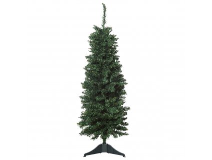 HOMCOM Umělý vánoční stromek 1,2 m Vánoční stromek 212 větví PVC Zelený Ø32 x 120H cm