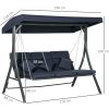 31468 3 houpacka pro 3 osoby 198 x 118 x 168 cm tmave modra