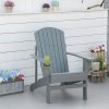 32341 2 zahradni zidle s drzakem na kelimek 97x72 5x93 cm tmave seda
