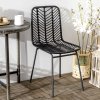 32563 15 jidelni zidle 2 ks 44x58x85 cm cerne