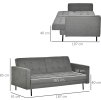 32872 11 rozkladaci pohovka 3mistna 187 x 91 x 85 cm seda