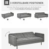 32872 13 rozkladaci pohovka 3mistna 187 x 91 x 85 cm seda