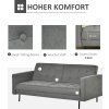 32872 14 rozkladaci pohovka 3mistna 187 x 91 x 85 cm seda